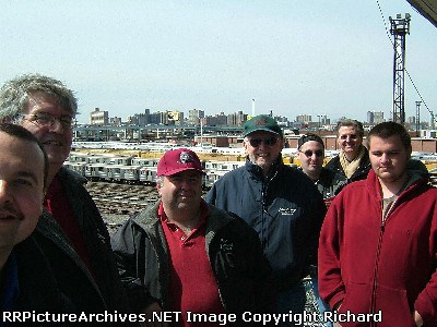 On top og the Coney Island Yard Tower